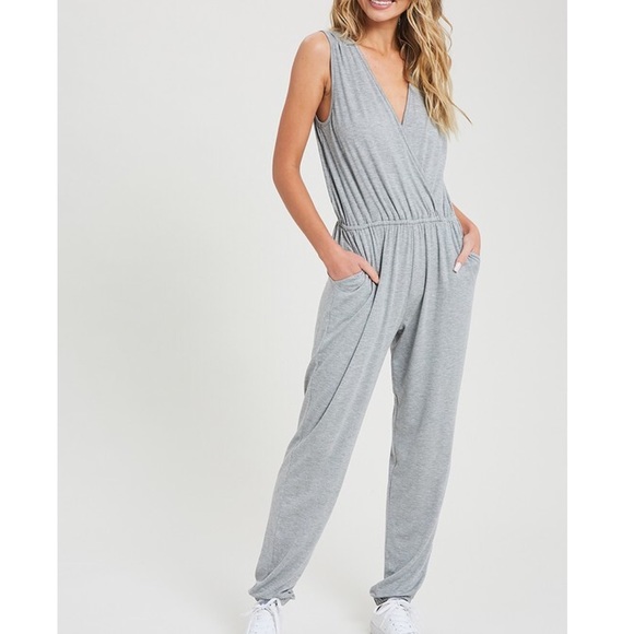 Other - *Janessa Surplice Jumpsuit